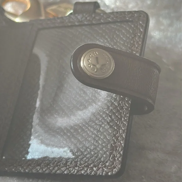 New- Coach Gold tone and Brown Keychain - Picture 15 of 16